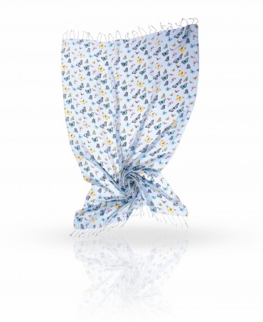 Палантин Женский S-BUTTERFLY/BLUE